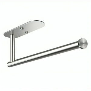 Genérico - Portarollos Toalla De Papel Nova De Acero Inox Autoadhesivo