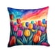 thumbnail image 1 of Almohada Decorativa Coloridos Tulipanes 14x14, 1 of 6