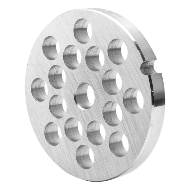 Accesorios para picadora de carne de 12 tipos, cuchillas de red, placa de orificio de acero inoxidable, máquina de llenado de salchichas comercial de escritorio, cuchilla de rejilla para carne con boc