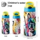 thumbnail image 2 of Bulldog Francés Botella de Agua con Tapa Pop Top de Un Toque, Acero Inoxidable, a Prueba de Fugas, para Deportes, Botella Infantil azul 12 oz, 2 of 6