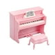 thumbnail image 5 of Piano En Miniatura 1:12 Con Taburete Elegante Realista Para Regalo De Accesorios De Mobiliario, 5 of 5