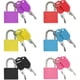 thumbnail image 1 of Candados para equipaje Bonsicoky, 6 piezas con llaves, 1 of 3