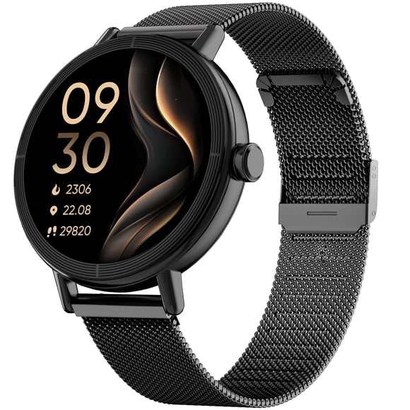 Reloj inteligente TOOBUR con pantalla táctil de 1,27 pulgadas, resistente al agua, llamadas y ejercicios