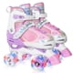 thumbnail image 1 of Patines Nattork para Niñas Ajustables con Luces Morado, 1 of 6