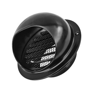 Magideal - Ventilación De Aire De Acero Inoxidable Ventilación De Lluvia Protección Completa De La Salida De Bricolaje En El Hogar Con Malla De Pantalla Para Uni 4 Pulgadas