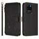 thumbnail image 2 of Funda Cartera Mariposa para [Samsung Galaxy S20 Ultra] con Soporte y Cremallera Negro, 2 of 6