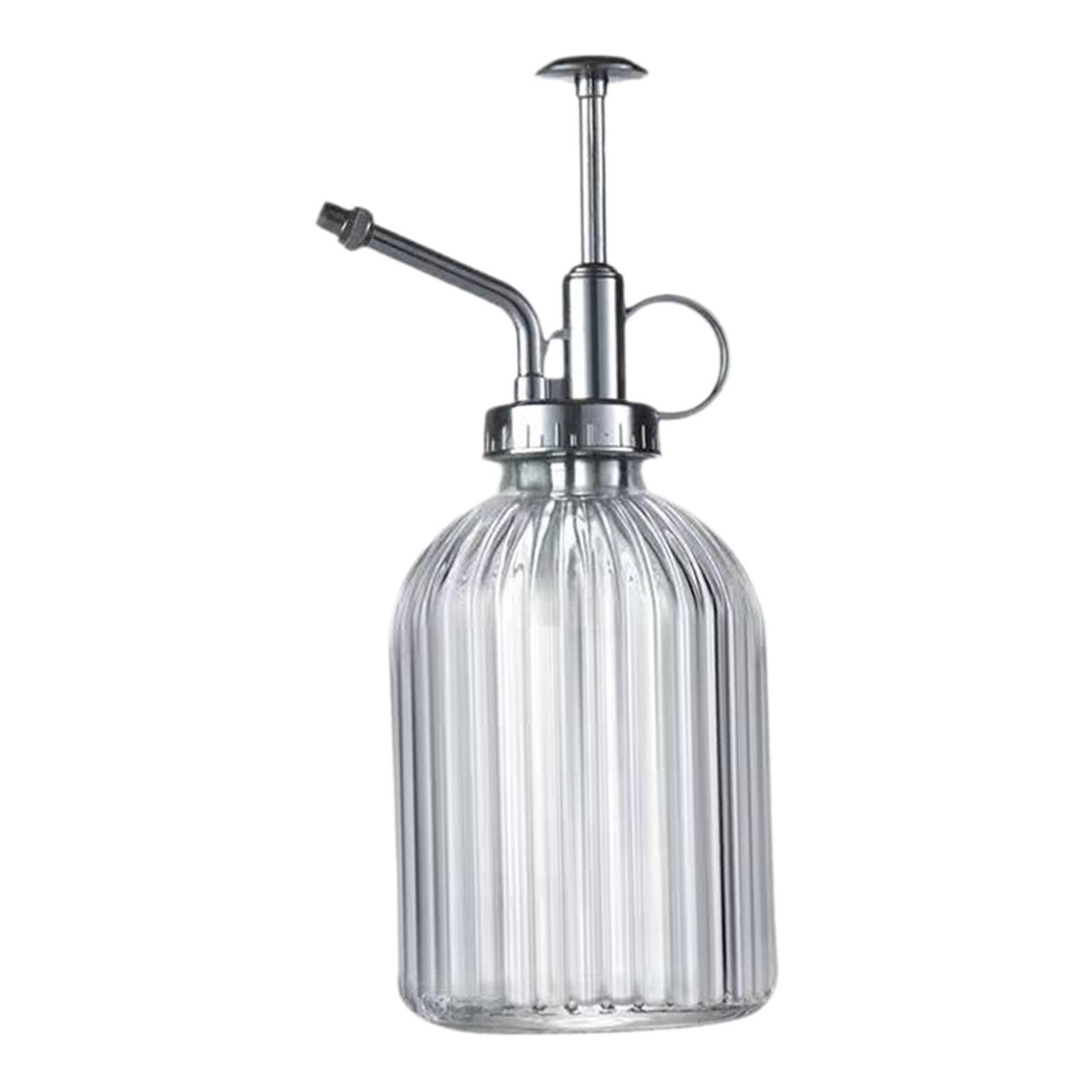 Magideal - Botella Rociadora De Vidrio Para Riego, Herramienta De Jardín De 320 Ml, Accesorio Portátil Profesional Para Regadera De Plantas, Para Patio Y Balcón. Claro