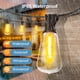 thumbnail image 5 of Luces de Cuerda para Exterior MGVIH 30M Impermeables con Control Remoto y Regulables, 5 of 8