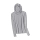 thumbnail image 3 of Chaqueta Con Protección Solar Sudadera Con Capucha Chaqueta Con Capucha Para Correr Montañismo Senderismo Gris Claro, 3 of 3