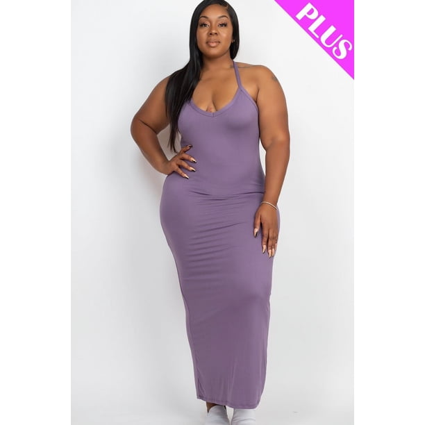 Vestido Largo con Espalda Nadadora