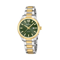 Reloj F20739/4 Festina Verde Mujer Acero Clásico