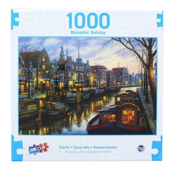 Puzzle Sure-Lox Romantic Holiday 1000 piezas Canal Life