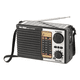 thumbnail image 1 of Radio Solar Portátil Multifuncional | 3 Bandas Am/fm/sw Negro, 1 of 2