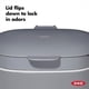 thumbnail image 5 of Cubo de abono OXO Good Grips EASY-CLEAN, 6,62 L, color carbón, 5 of 9