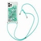 thumbnail image 1 of Funda FOXDOCK para iPhone 12 Pro Max con Cuerda Ajustable, Brillo Líquido, Protección Antigolpes y Lente – Ideal para Regalo, 1 of 6