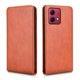thumbnail image 5 of Funda tipo folio para Motorola Moto G84 5G con soporte magnético y protección para la cámara Marrón, 5 of 6