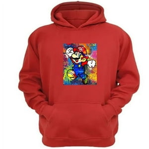 Genérico - Polerón Canguro Plomero Rojo Rojo Talla L Unisex