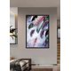 thumbnail image 2 of Cuadro Decorativo Abstracto Plumas Moderno Arte Hogar Jhn, 2 of 3