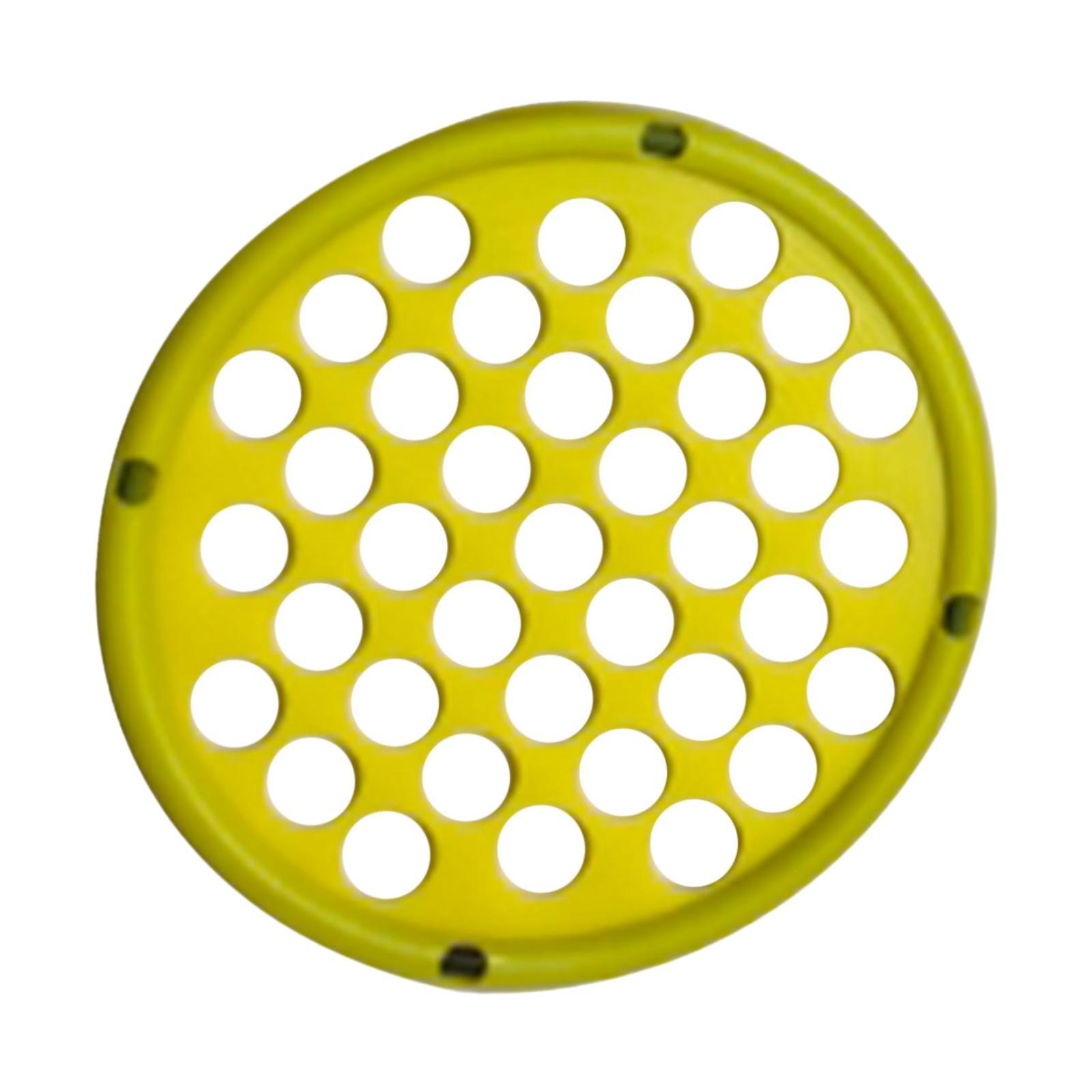 Magideal - Red De Ejercicios Para Manos, Red De Resistencia Para Muñecas, Diámetro De 17,8 Cm, Portátil, Para Fortalecer El Agarre De Las Manos, Red De Entrenami Amarillo