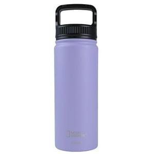 National Geographic - Botella Metálica Térmica Boca Ancha 500Ml Lila