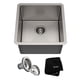 thumbnail image 1 of Fregadero de cocina Kraus Standart Pro Undermount de acero inoxidable de 17 pulgadas, 1 of 7