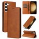 thumbnail image 5 of Funda Cartera para Samsung Galaxy S23 Plus con Ranuras Tarjetas y Soporte - Protección Completa Marrón, 5 of 5