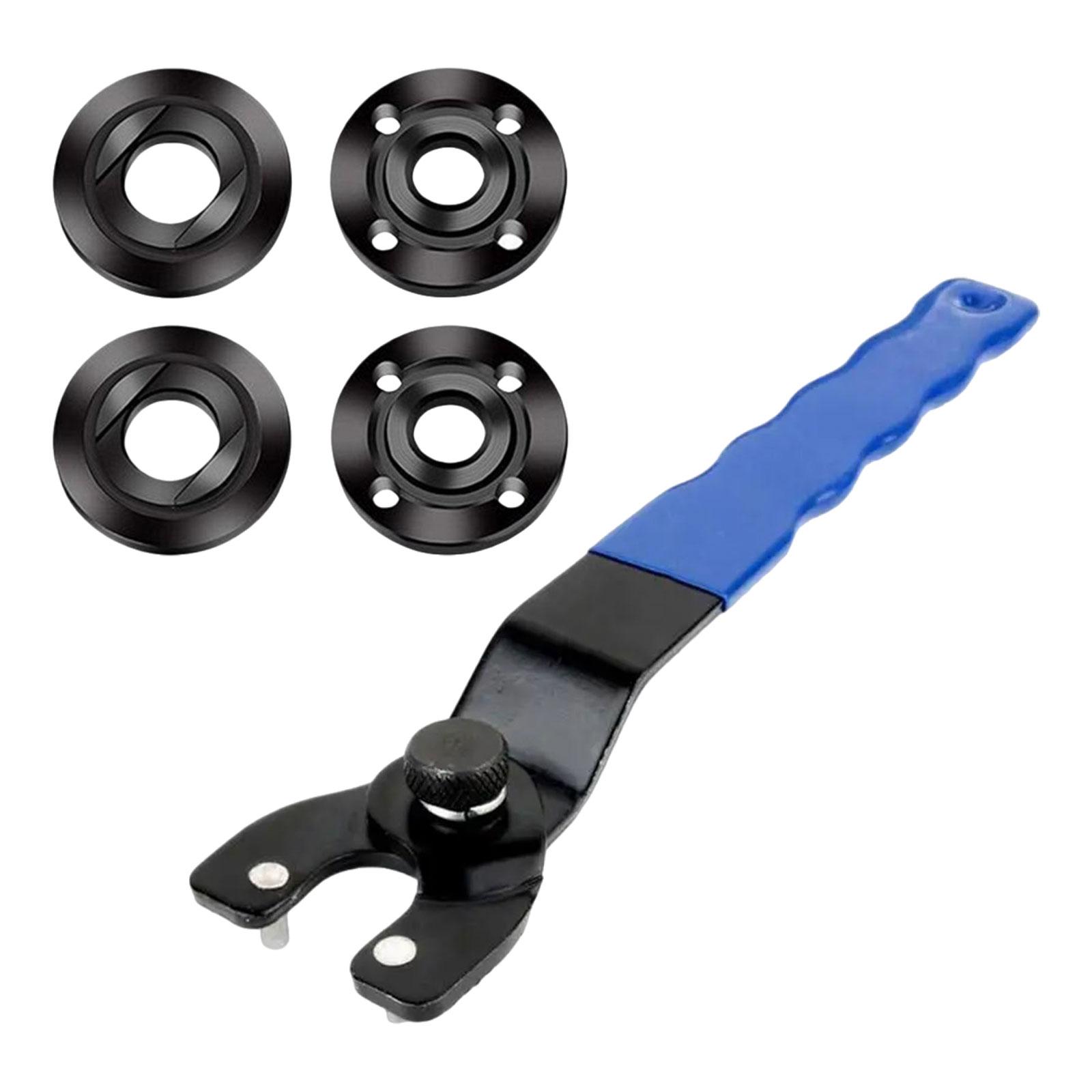 Magideal - Llave Para Amoladora, Llave Para Amoladora Ajustable, Herramienta Para Tuercas De Seguridad Para Amoladora, Portátil, Llave, Llave Para Amoladora