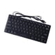 thumbnail image 4 of Teclado con cable USB, pulsación silenciosa, práctico, pequeño, alta confiabilidad, moderno, 78 teclas, escritura cómoda para el hogar, portátil y Negro, 4 of 5
