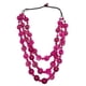 thumbnail image 1 of Collar Bohemio Collar Babero Collar De Cuentas De Madera Para Mujer Dama Boda Rosa Rojo, 1 of 5