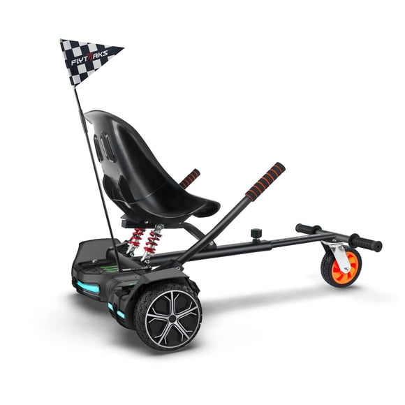 Patinete autoequilibrado Go Kart Flytraks K2 con amortiguador trasero