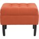 thumbnail image 2 of Poufs Wood Felpa Naranja, 2 of 5