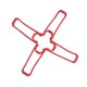 thumbnail image 2 of Protector de la hélice Protector para plegables Quadcopter Drone accesorios rojo, 2 of 5
