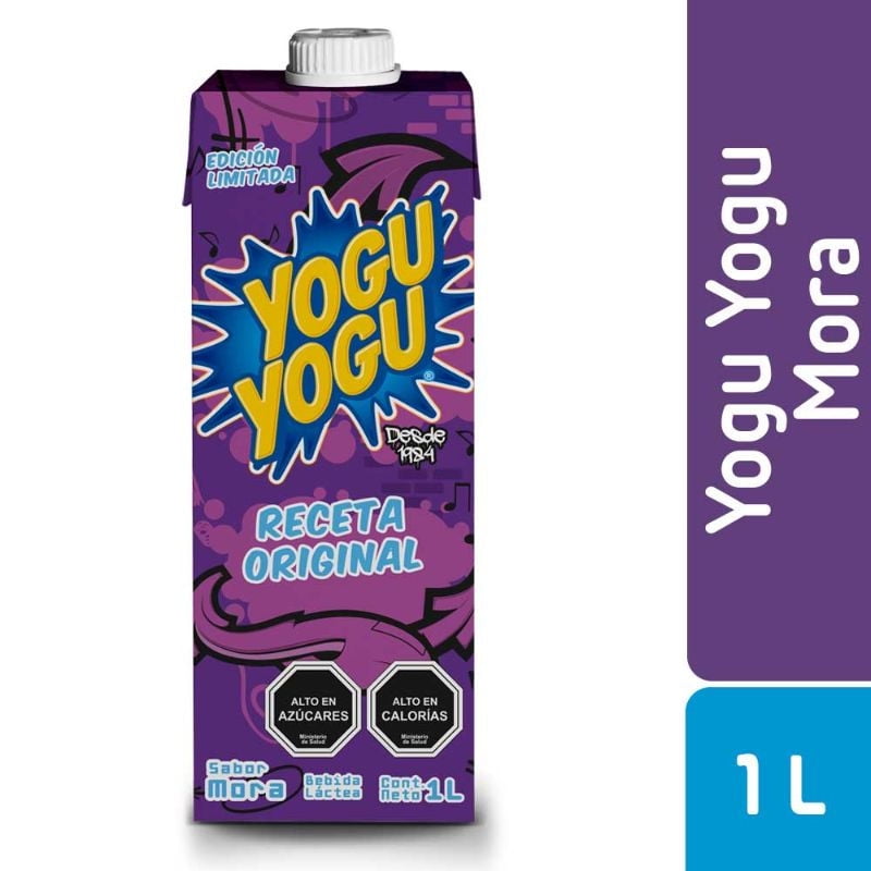 Bebida Láctea Sabor Mora 1 L Yogu Yogu