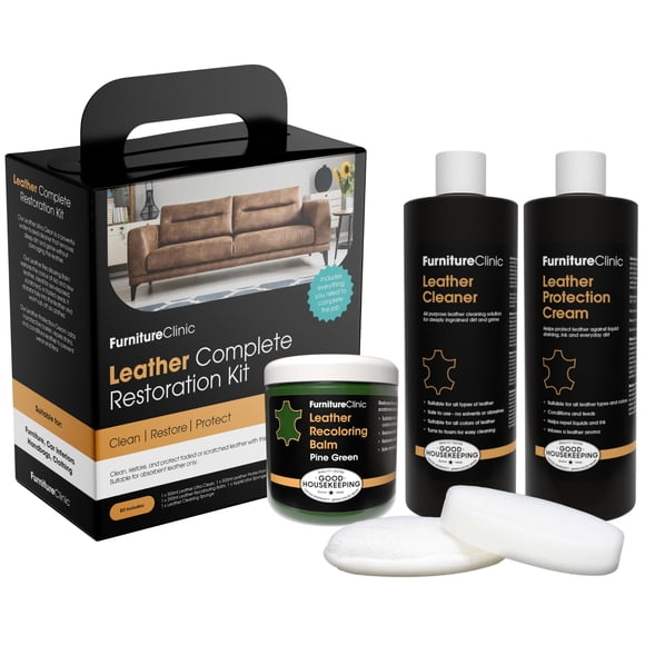 Kit De Restauración Leather Con Bálsamo Recolorante