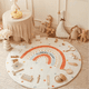 thumbnail image 2 of Alfombra infantil redonda Little One arcoíris 100 cm, 2 of 2
