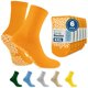thumbnail image 1 of Calcetines TenderGentle 4XL Naranja Pack de 6 pares con agarre, 1 of 6