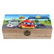 thumbnail image 1 of Súper Rescate de Bomberos Caja Organizadora de Madera Rústica - Caja Decorativa Multifuncional para Escritorio, Hogar, Oficina, Joyas y Manualidades, 1 of 6