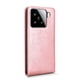thumbnail image 2 of Funda tipo folio para Xiaomi 15 con soporte magnético y protección para la cámara Oro rosa, 2 of 6