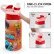 thumbnail image 4 of Monstruos vs. AliensBotella de Agua con Tapa Pop Top de Un Toque, Acero Inoxidable, a Prueba de Fugas, para Deportes, Botella Infantil rosa 12 oz, 4 of 6