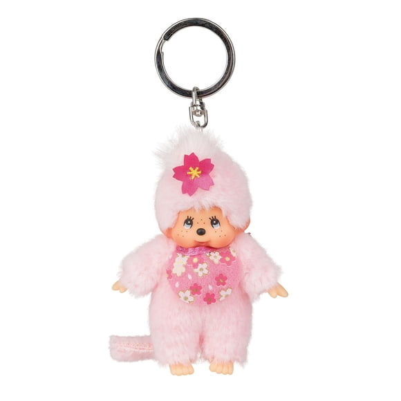 Llavero Sekiguchi Monchhichi Flor de Cerezo 10 cm