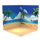 thumbnail image 5 of 1:6 Fondo Escena Organizador Escena Vehículo Modelo Escaparate Para Figuras De Acción Playa, 5 of 5