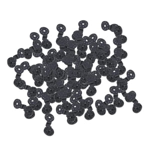 Magideal - 100 Uds Clips De Gancho De Sombra Red De Sombra Abrazadera De Toldo A Prueba De Viento Red De Sombra De Patio Clips De Tela Manija De Bloqueo Para Pat Pequeño