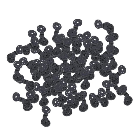 Magideal - 100 Uds Clips De Gancho De Sombra Red De Sombra Abrazadera De Toldo A Prueba De Viento Red De Sombra De Patio Clips De Tela Manija De Bloqueo Para Pat Grande