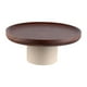 thumbnail image 3 of Soporte Para Tartas, Plato Para Servir Aperitivos, Plato De Madera, Pedestal De Arcilla, Hecho A Mano, Resistente, Tamaño L, 3 of 5
