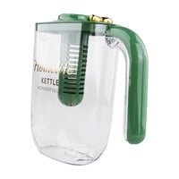 Magideal - Jarabarra De Agua, Jarra De Agua Jarra De Té Helada Portátil Moderno Con Tapa Y Mango De Contenedor De Bebidas Para Pescar En La Mesa De Comedor Picni Verde