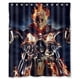 thumbnail image 1 of Cortina de ducha con diseño de Ghost Rider, con ganchos, 167 x 183 cm, 1 of 3