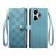thumbnail image 1 of Funda Billetera con Cierre para [Xiaomi Redmi 13] con Tarjetero, Soporte y Correa de ManoAzul, 1 of 5