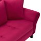 thumbnail image 3 of Living Lua Sofa 3 Cuerpos + 2 Poltronas Felpa Burdeo, 3 of 6