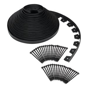 Genérico - Limitador De Jardín Separador De Césped Burlete 10M