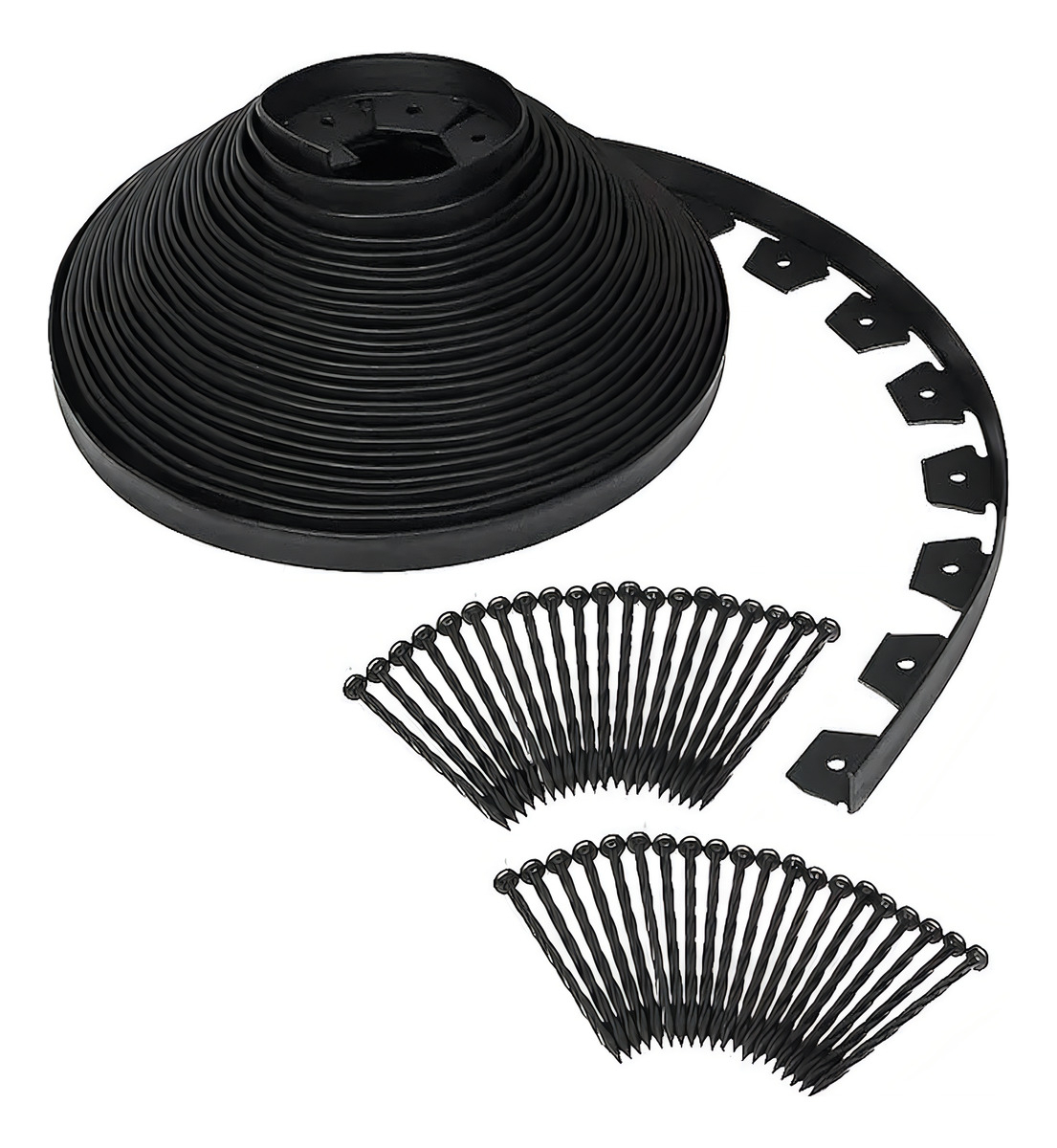 Genérico - Limitador De Jardín Separador De Césped Burlete 10M